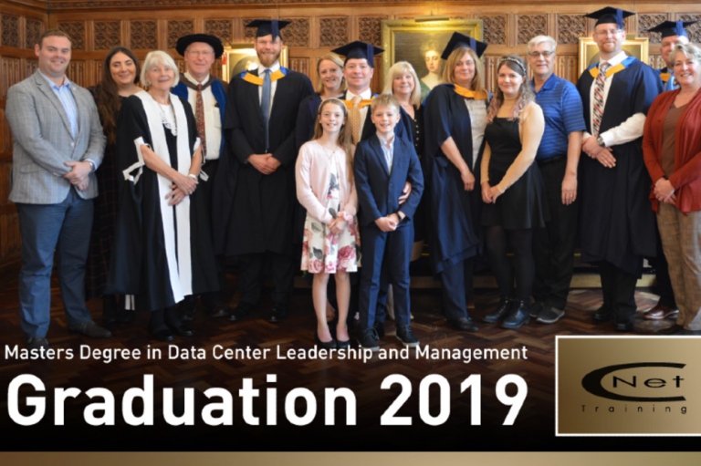 CNet Training celebrates second graduation for Masters Degree in Data Centre Leadership and Management students