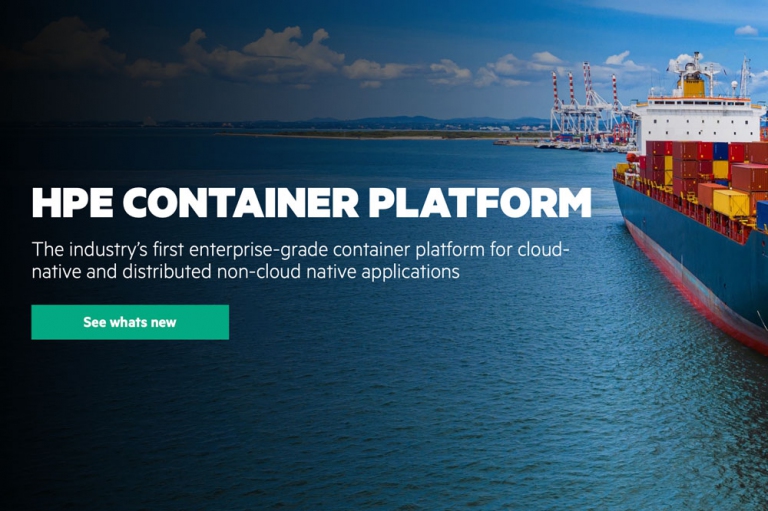 HPE Container Platform offers 100% open-sourced Kubernetes for both cloud and on-premise applications