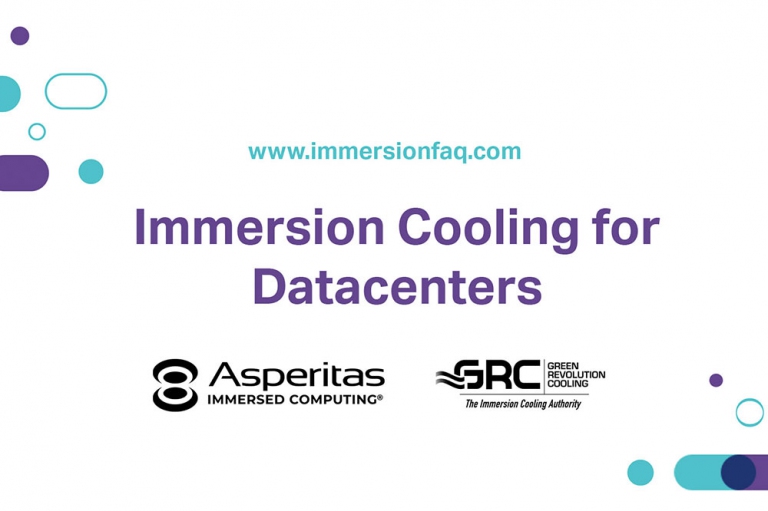 Asperitas, GRC team up to shed the myths and share the facts surrounding immersion cooling