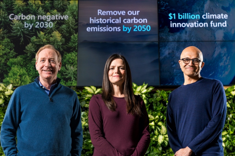 Microsoft goes beyond carbon neutrality, pledges to go carbon negative by 2030