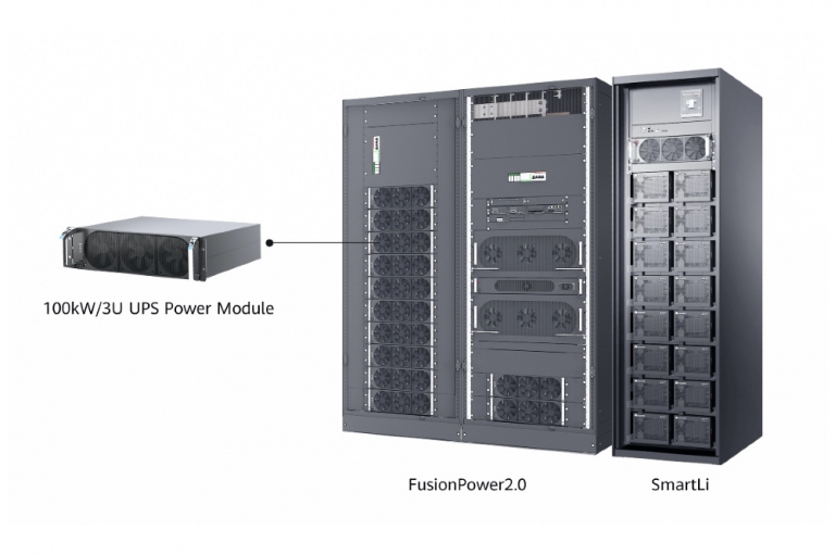 Huawei launches 100 kW high power density UPS power module