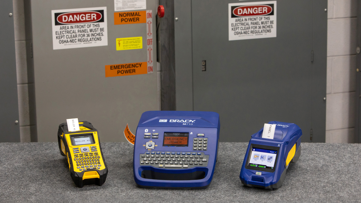 Get the job done with a portable label printer anywhere, anytime