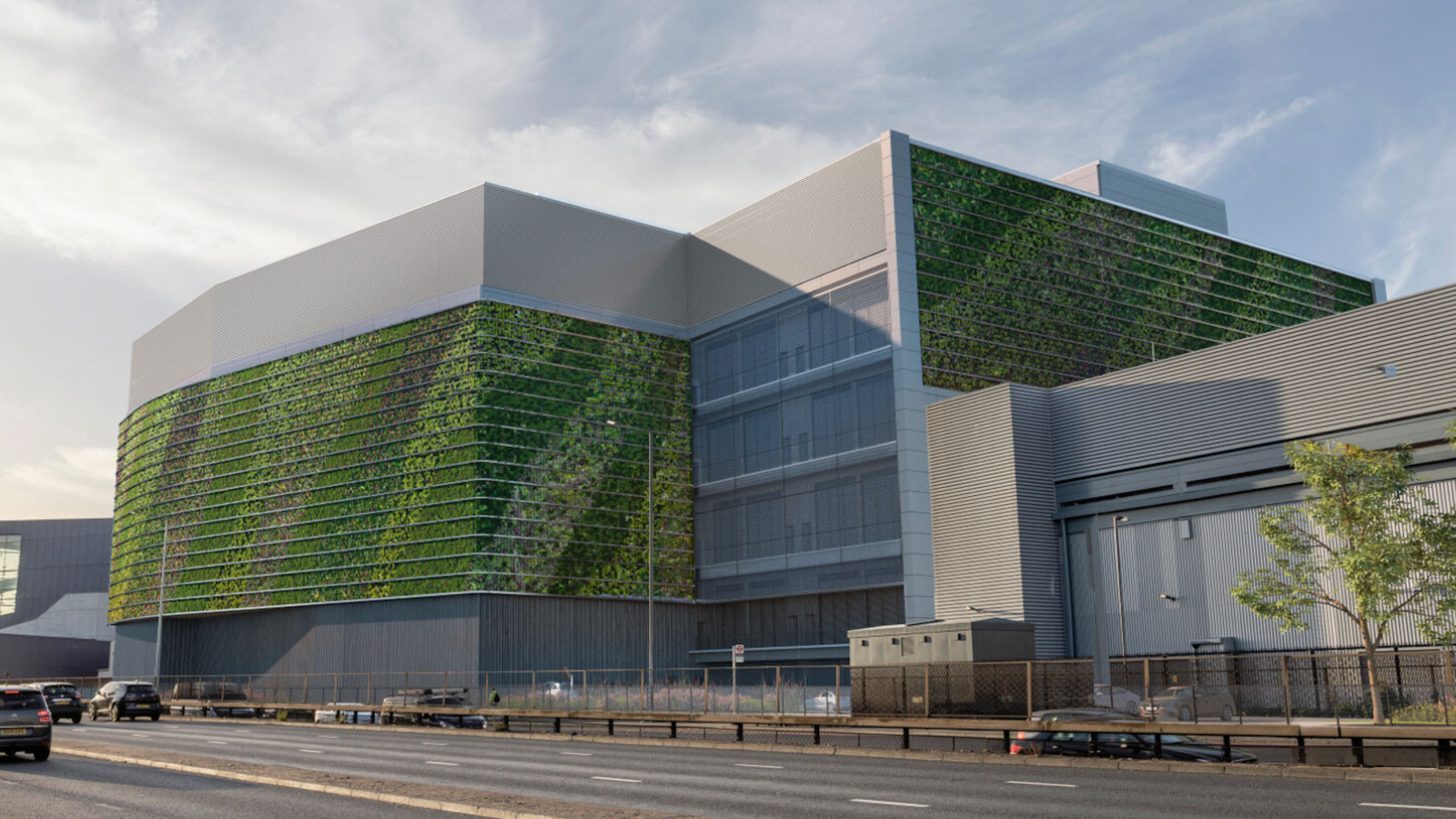 Pure Data Centres plans to install ‘world’s largest living wall’ on London data centre