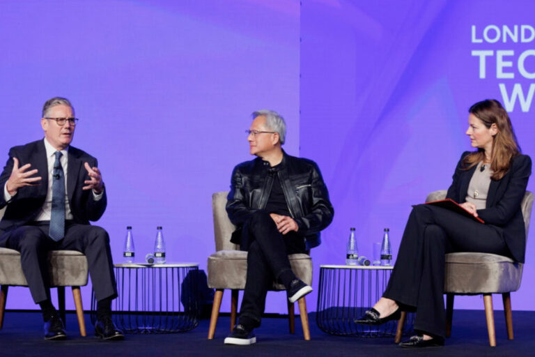 Nvidia CEO hails UK as the ‘perfect’ place to invest in AI