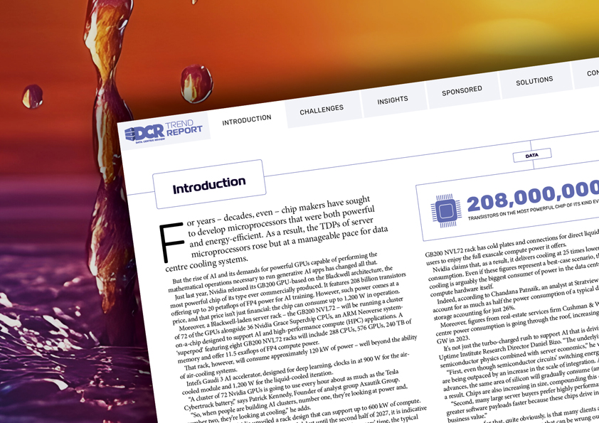 Trend Report: Cooling Data Centres – Enabling the Next Wave of Compute 1 DCR Report Cooling BANNERS report v110
