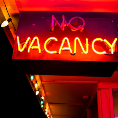 no vacancy